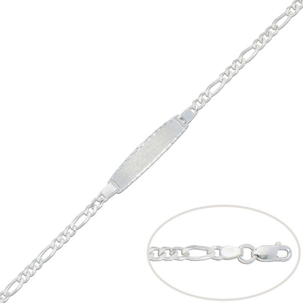 Pulsera plata 925m 3x1