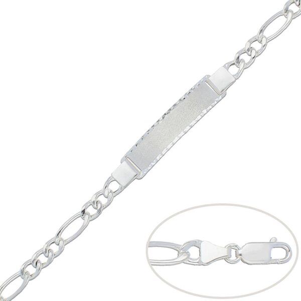 Pulsera 3x1 plata 925mm - 6mm