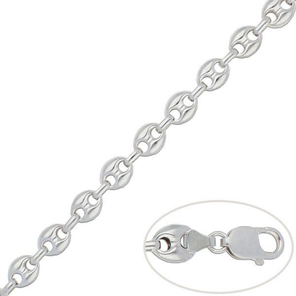 Pulsera calabrote plata 925mm - 10mm