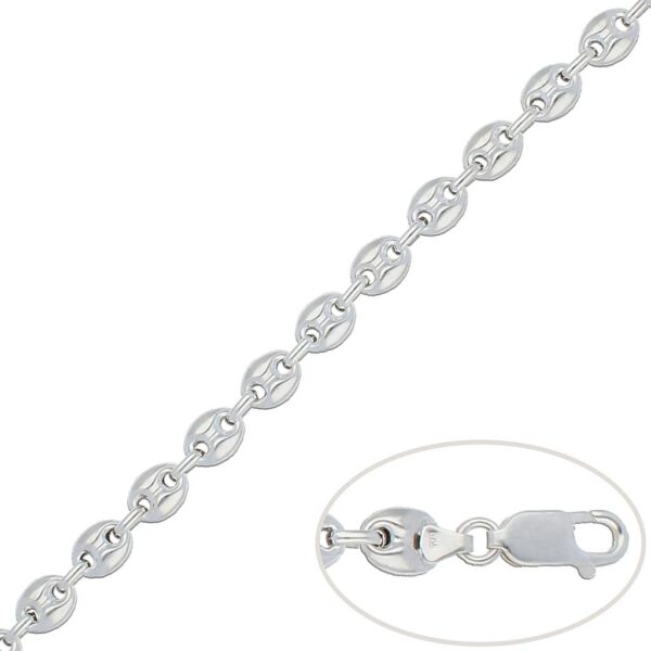 Pulsera calabrote plata 925mm - 8mm