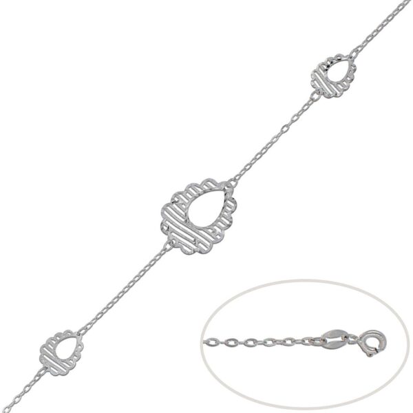 Pulsera plata 925mm