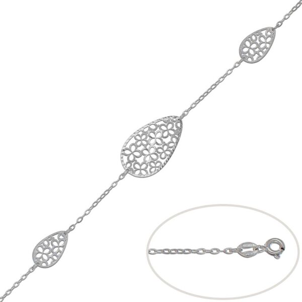 Pulsera plata 925mm