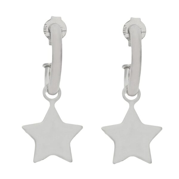 Pendientes plata 925mm estrellas
