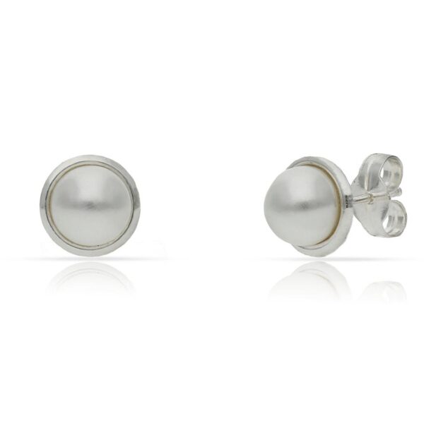 Pendientes plata 925mm perlas - 7.50mm