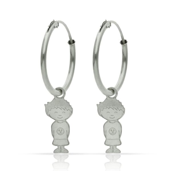 Aros plata 925mm niño - 12mm