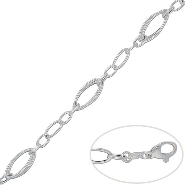 Pulsera plata 925mm