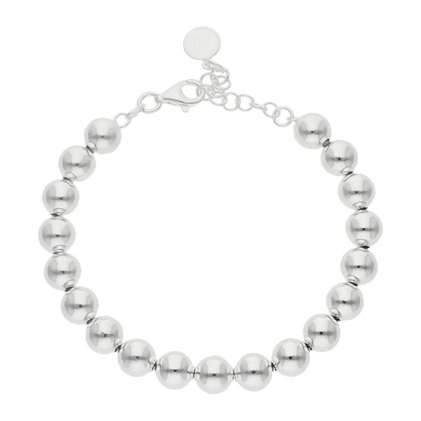 Pulsera plata 925mm bolas - 8mm