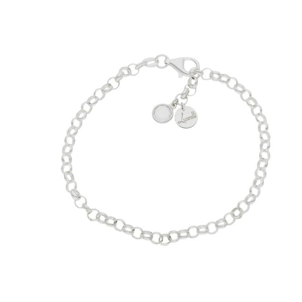 Pulsera mi historia plata 925mm - circonita