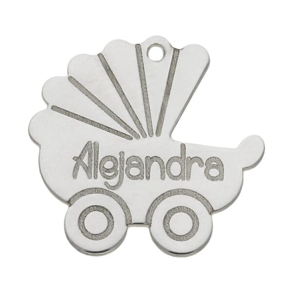 Mi historia - abalorio plata 925mm carrito