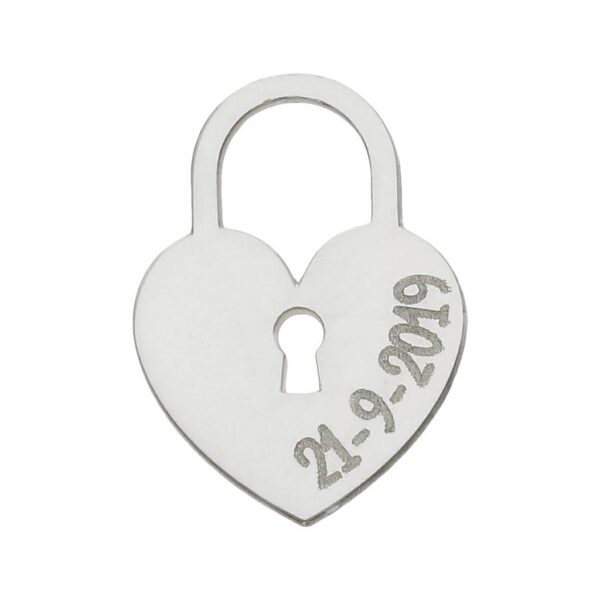 Mi historia - abalorio plata 925mm candado