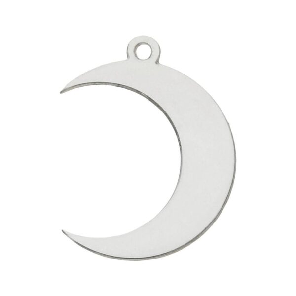 Mi historia - abalorio plata 925mm luna