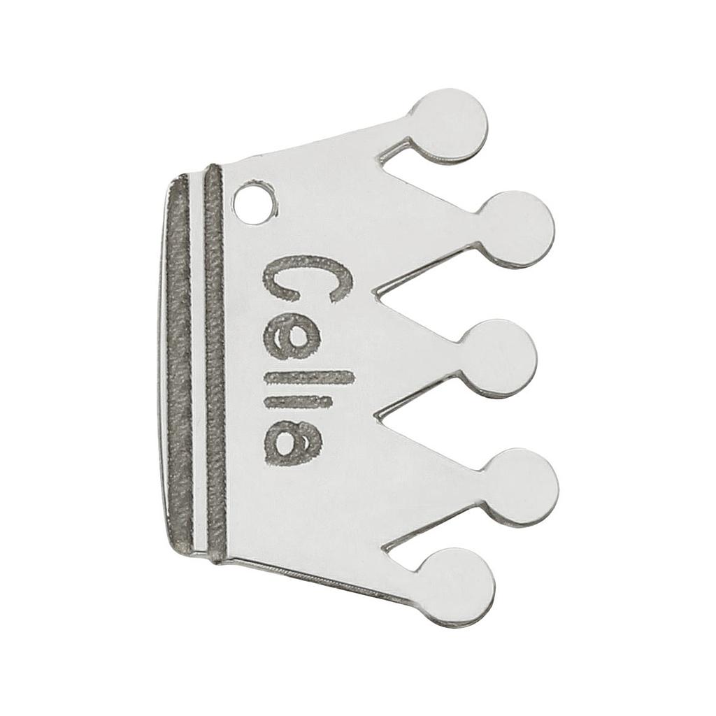Mi historia - abalorio plata 925mm corona