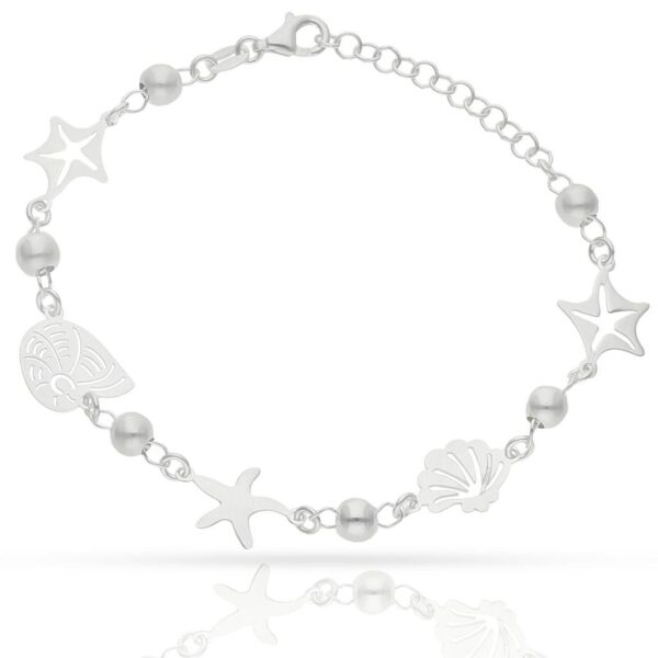 Pulsera plata 925mm del mar