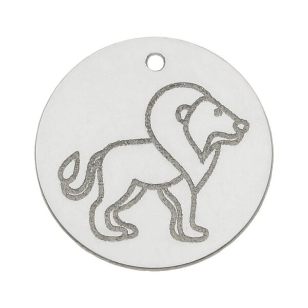 Mi historia - abalorio plata 925mm horoscopo leo