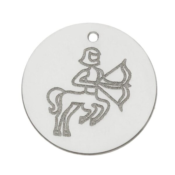 Mi historia - abalorio plata 925mm horoscopo sagitario