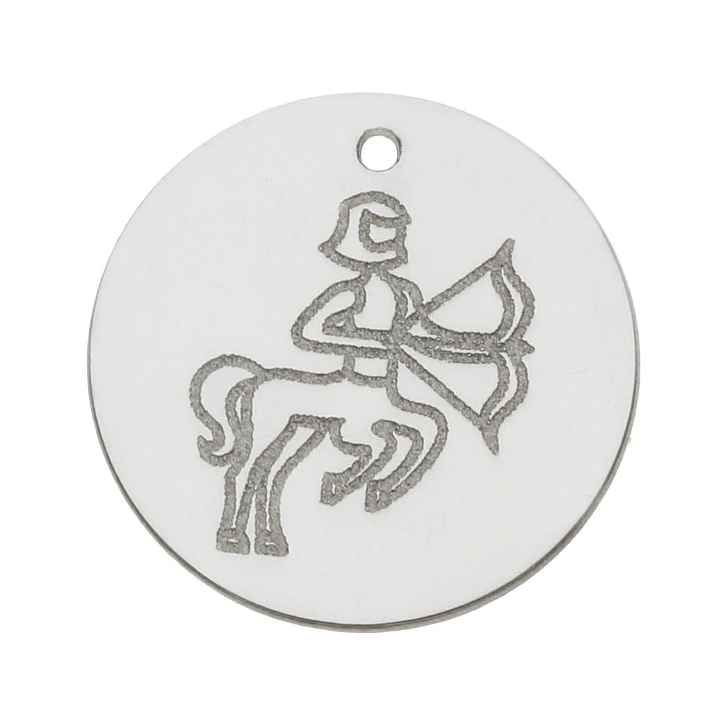 Mi historia - abalorio plata 925mm horoscopo sagitario