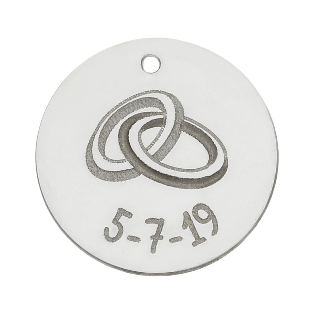 Mi historia - abalorio plata 925mm alianzas