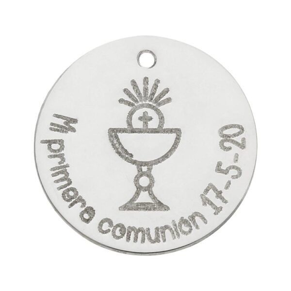 Mi historia - abalorio plata 925mm comunion