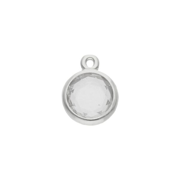 Mi historia - abalorio plata 925mm circonita