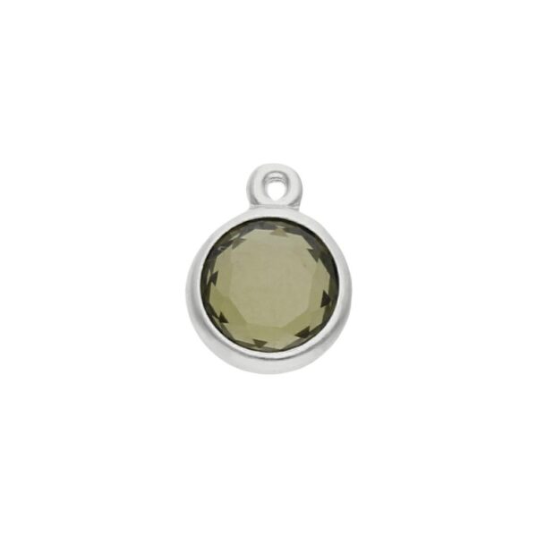 Mi historia - abalorio plata 925mm verde