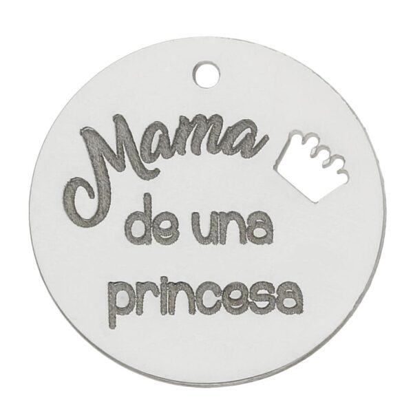 Mi historia - abalorio plata 925mm princesa