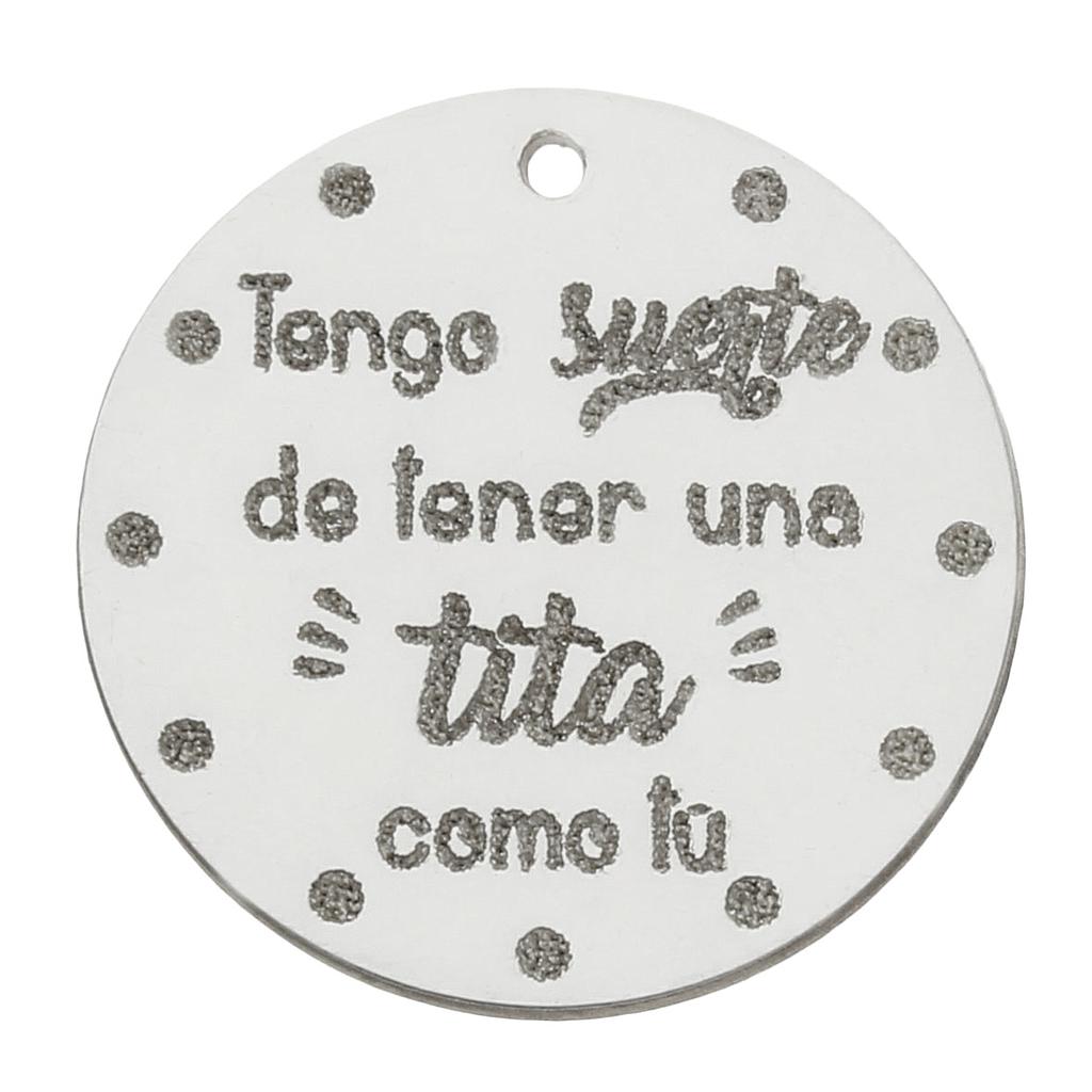 Mi historia - abalorio plata 925mm tita