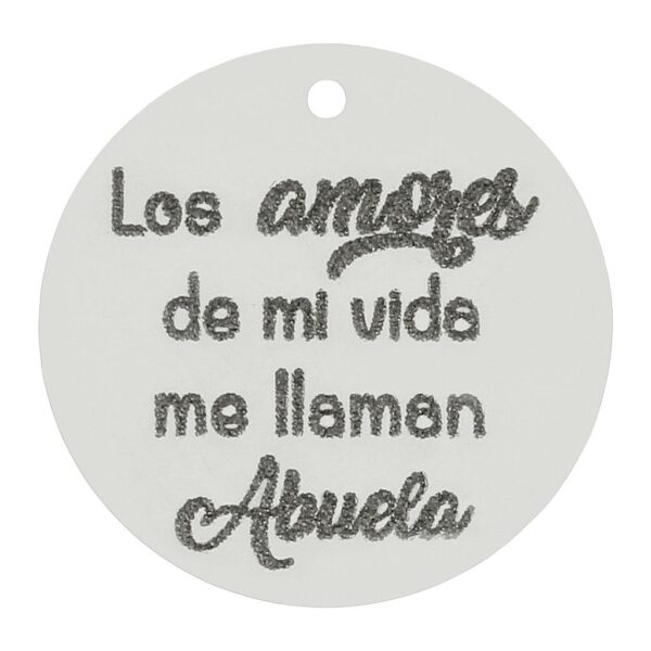 Mi historia - abalorio plata 925mm amores
