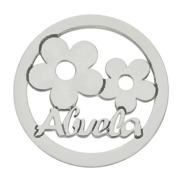 Mi historia - abalorio plata 925m abuela flores