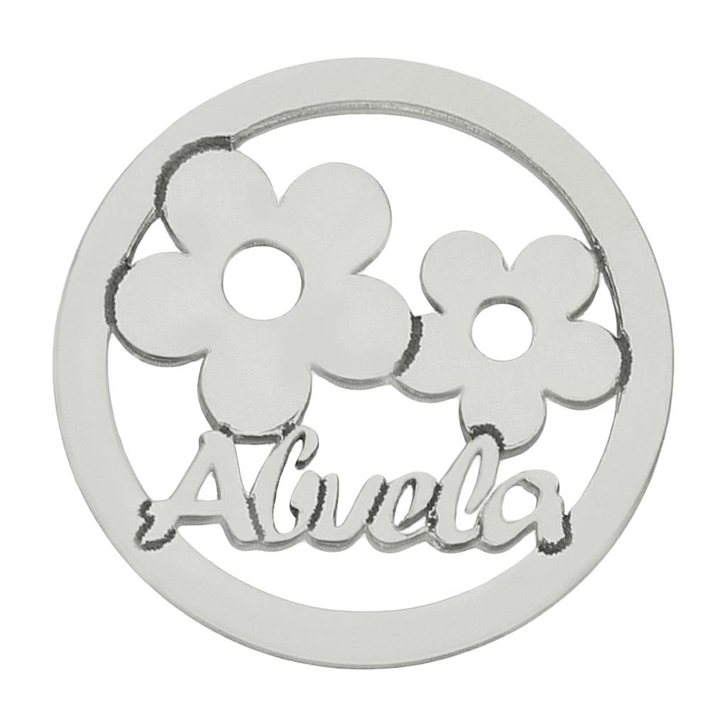 Mi historia - abalorio plata 925m abuela flores