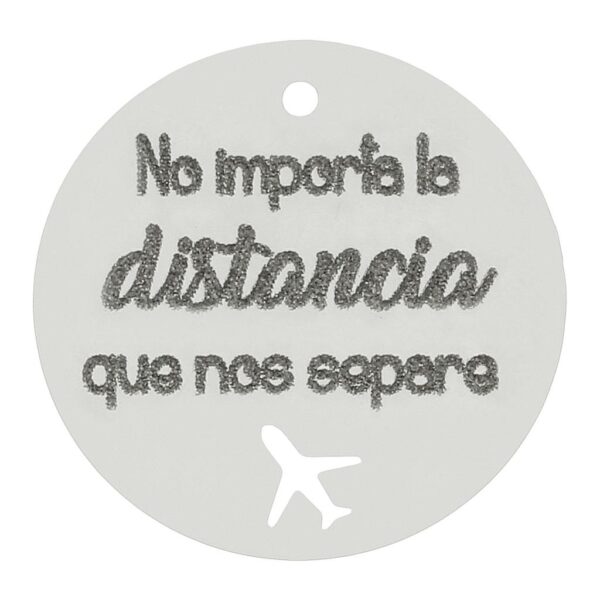 Mi historia - abalorio plata 925mm distancia
