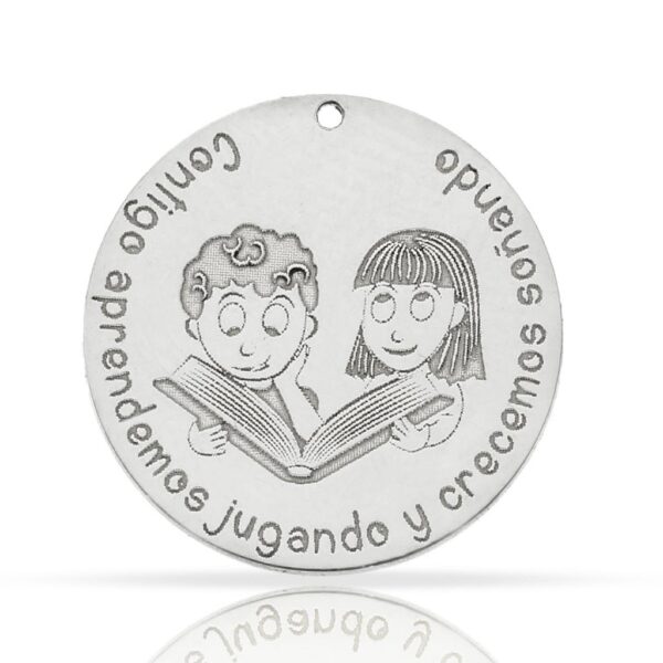 Mi historia - abalorio plata 925mm contigo aprendemos