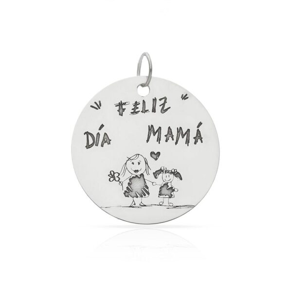 Dibujasueños - abalorio plata 925mm - 23mm