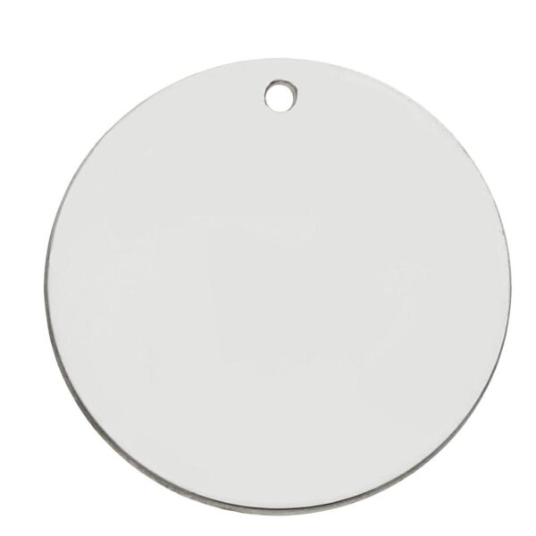 Mi historia - abalorio plata 925mm chapa lisa