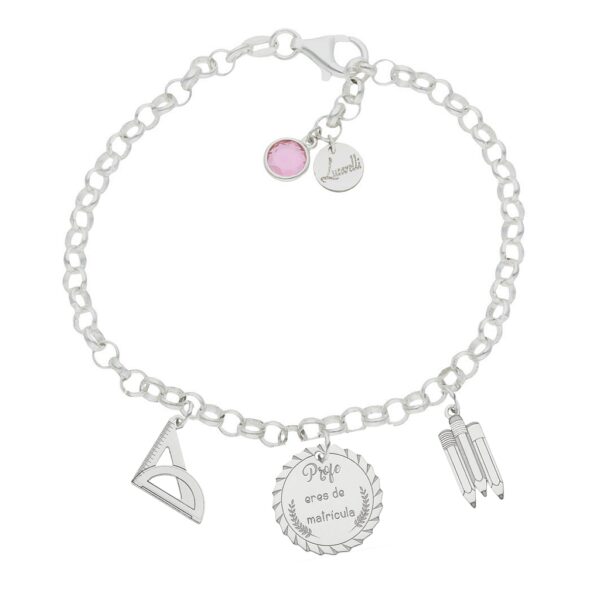 Pulsera mi historia plata 925mm profe