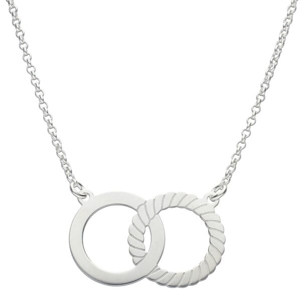 Gargantilla plata 925mm eternity - 16mm