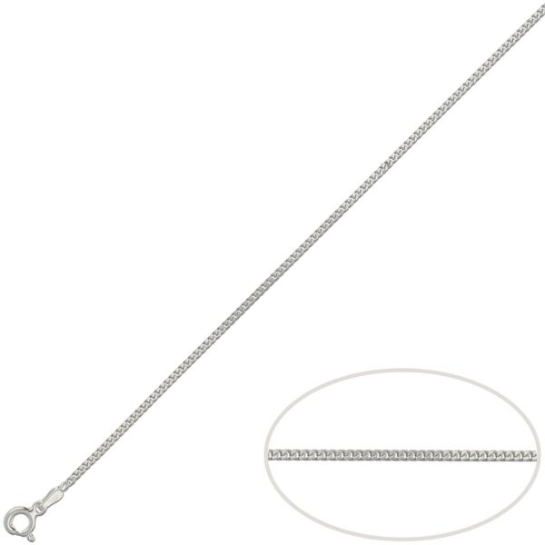Cadena plata 925mm barbada - 1.70mm