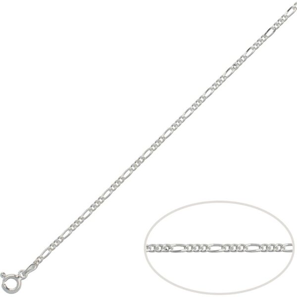 Cadena plata 925mm 3x1 - 2mm