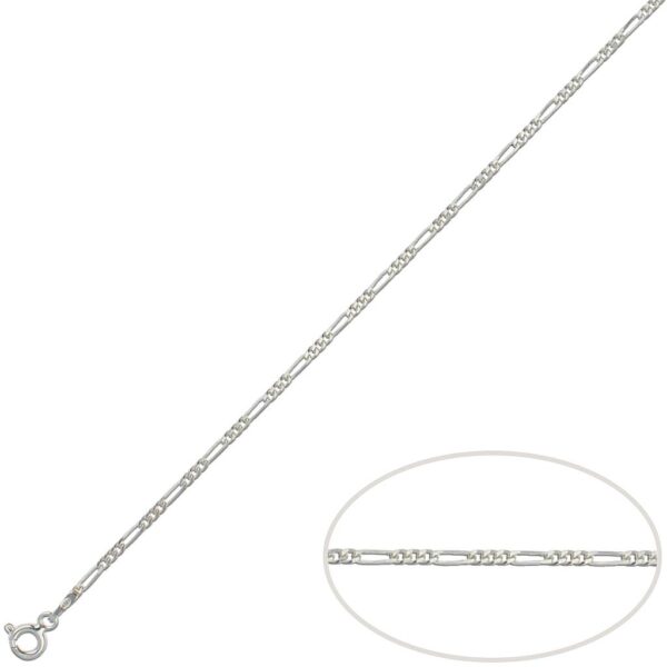 Cadena plata 925m 3x1 - 1.80mm