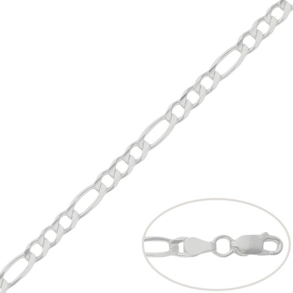 Cadena plata 925mm 3x1 - 5mm