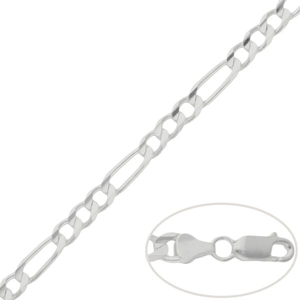 Cadena plata 925mm 3x1 - 6.50mm
