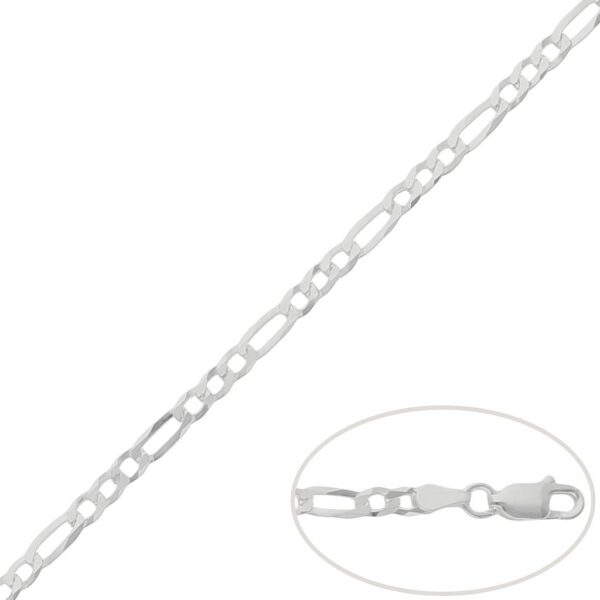 Cadena plata 925mm 3x1 - 3mm