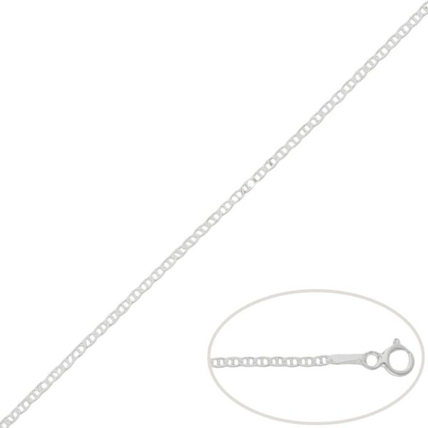 Cadena plata 925mm ancla - 1.50mm