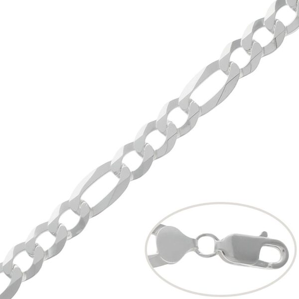 Cadena plata 925mm 3x1 - 10mm