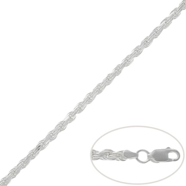 Cordon plata 925mm macizo - 3.50mm