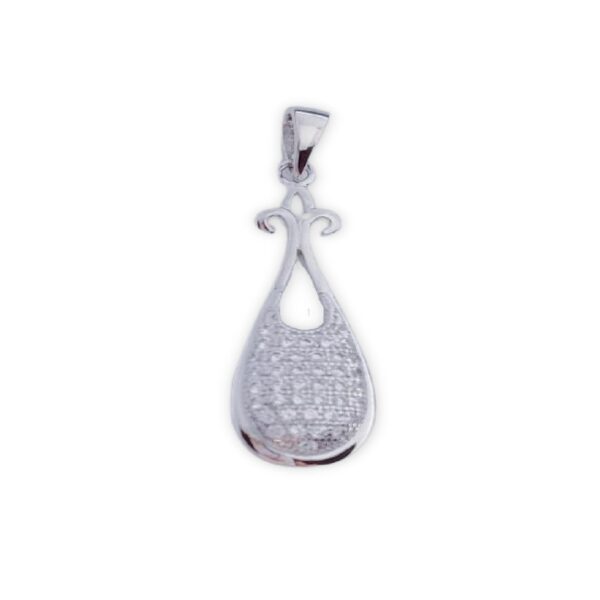 Colgante plata 925mm circonitas