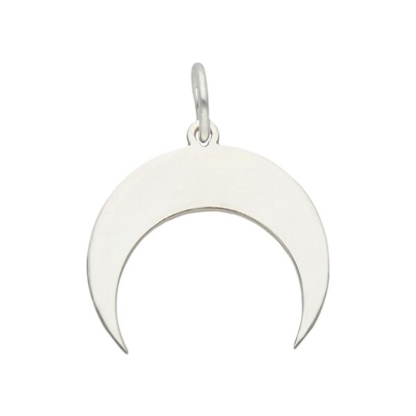 Colgante plata 925mm luna