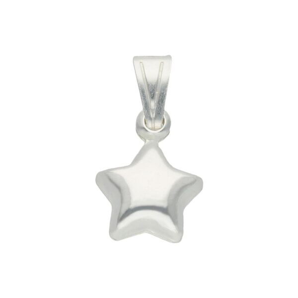 Colgante plata 925mm estrella