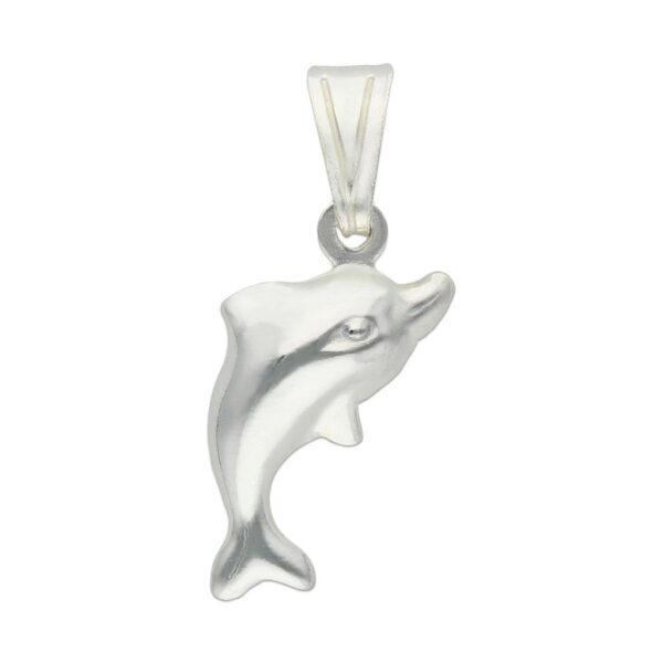 Colgante plata 925mm delfin grande