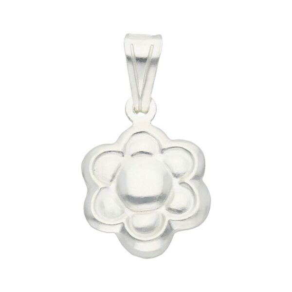 Colgante plata 925mm flor
