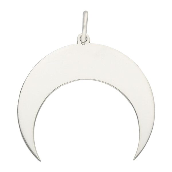 Colgante plata 925mm luna
